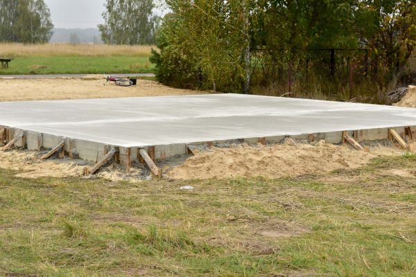 Concrete Base Installation in Pasadena