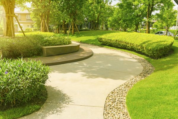Cement Walkway Installation in Pasadena