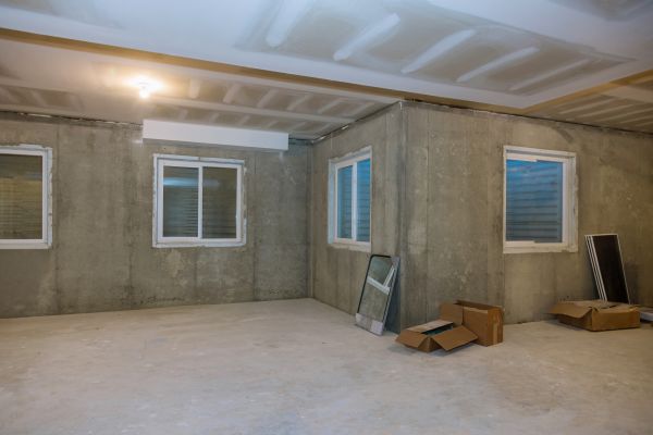 Basement Concrete Installation in Pasadena