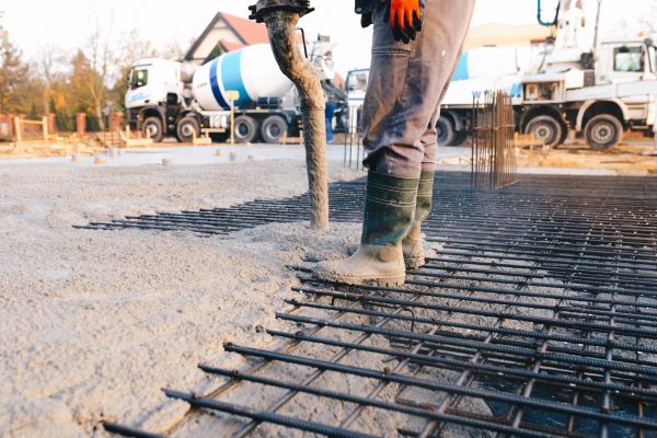 Poured Foundation Installation in Pasadena