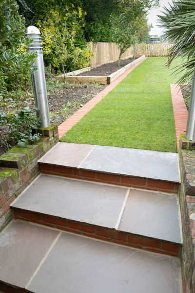 Backyard Steps Installation in Pasadena