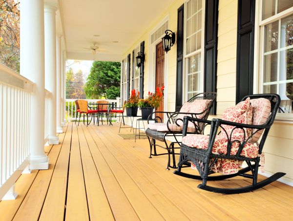 Front Porch Renovation in Pasadena