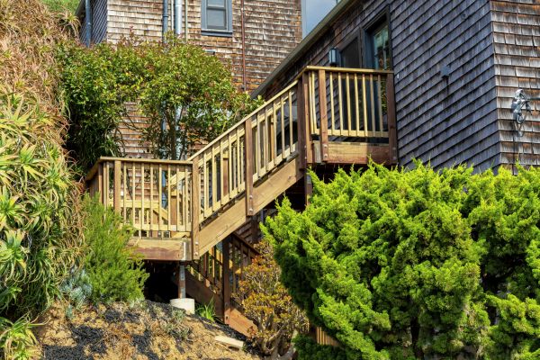 Patio Stair Installation in Pasadena