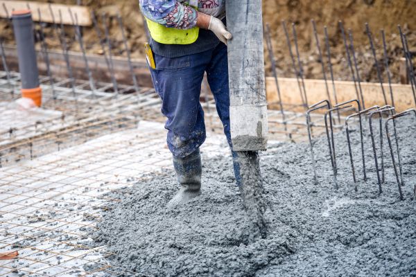 Cabin Foundation Pouring in Pasadena