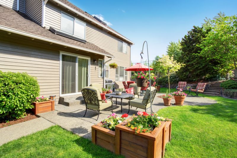 Decorative Concrete Patio